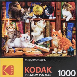 Rompecabezas Library Mischief 1000pz Kodak