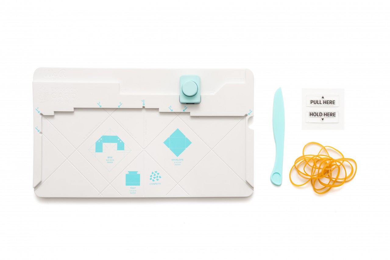 We R - Explosion Card Punch Board