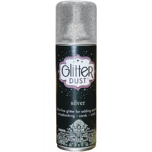 Glitter Dust - Escarcha en Spray Plateado