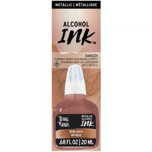 Tintas de Alcohol Metallic Rose Gold