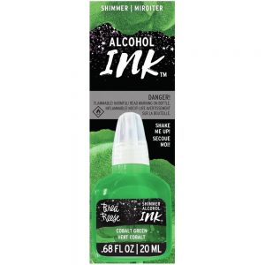 Tintas de Alcohol Shimmer Perlada Brea Cobalt Green