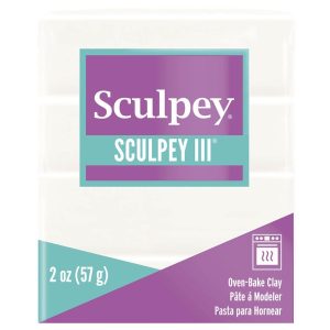 Arcilla Polimérica SCULPEY Blanco
