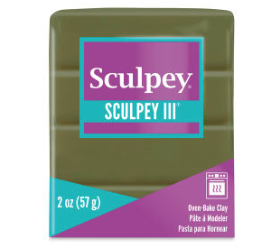 Arcilla Polimérica SCULPEY III Camuflaje