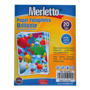 Papel Fotográfico Brillante 230g