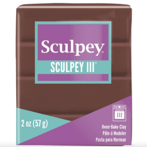 Arcilla Polimérica SCULPEY III Chocolate