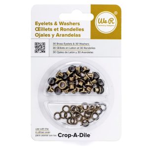 We R Eyelets And Washers Dorados