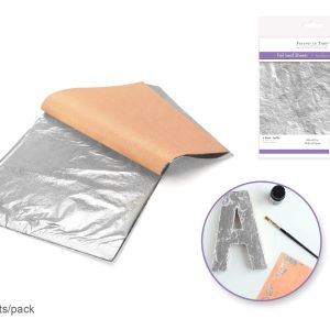 Hojas de Papel Foil Plateado