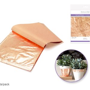 Hojas de Papel Foil Cobre