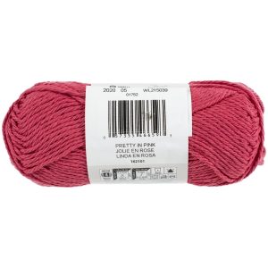 Lana Bernat de algodón - Pretty in Pink 50gr