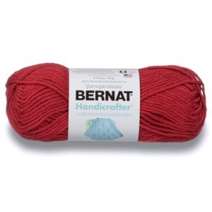 Lana Bernat de algodón - Country Red 50gr