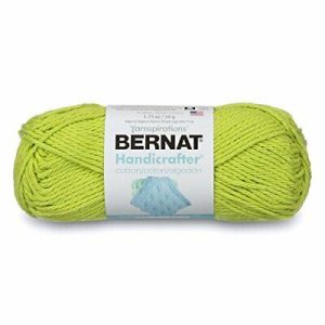 Lana Bernat de algodón - Hot Green 50gr