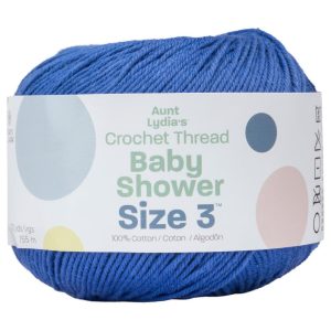 Hilo para Crochet Size 3 - Crayon Blue