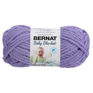 Lana Bernat Baby Blanket - Lilac 100gr