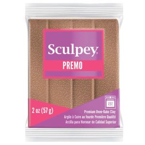 Arcilla Polimérica SCULPEY Premo - Rose Gold Glitter