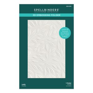 Spellbinders Embossing Folder 3D - Leafy