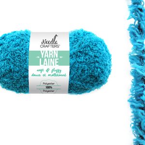Lana Soft and Fluffy Aqua Blue
