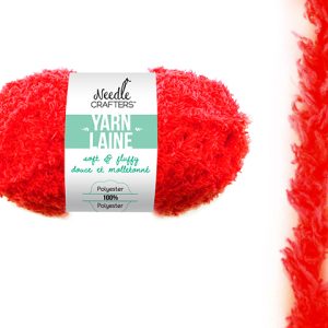 Lana Soft and Fluffy Really Red