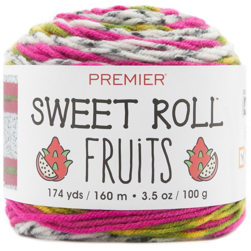 Lana Acrílica Sweet Roll - Dragon Fruit