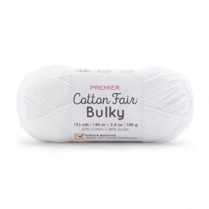 Lana Premier Cotton Fair Bulky - White