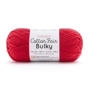 Lana Premier Cotton Fair Bulky - Red