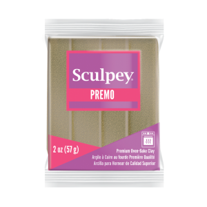 Arcilla Polimérica SCULPEY Premo -Yellow Gold Glitter