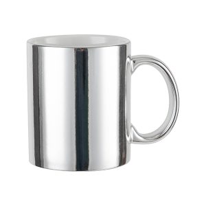 Taza espejo plateada 11oz