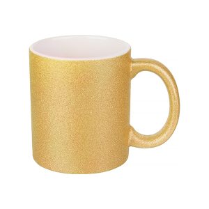 Taza escarchada dorada 11oz