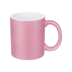 Taza escarchada rosada 11oz