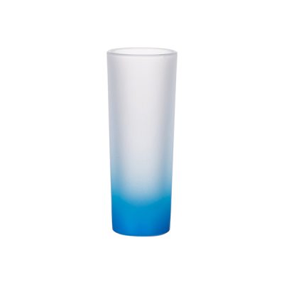 3oz Shot Glass(Gradient Color Light Blue)