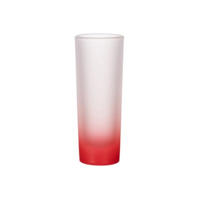 3oz Shot Glass(Gradient Color Red)