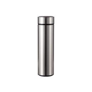 Vaso skinny de acero inoxidable de 16 Oz plateado