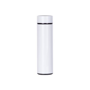 Vaso skinny de acero inoxidable de 16 Oz blanco