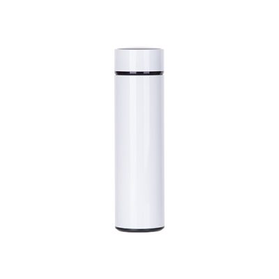Vaso skinny de acero inoxidable de 16 Oz blanco