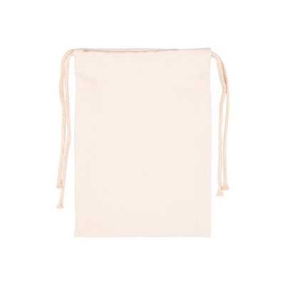Bolso con cierre de cuerda 22x30cm
