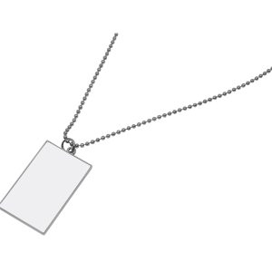 Rectangular Dog Tag