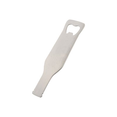 Abridor de botella de acero inoxidable (4 x 14cm)