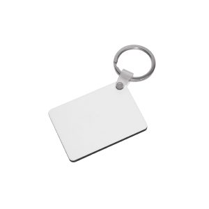 Llavero de MDF rectangular
