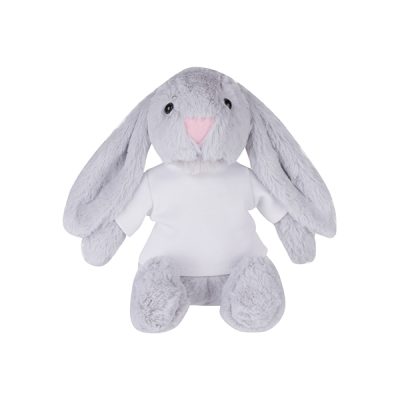 Conejo de peluche de t-shirt sublimable
