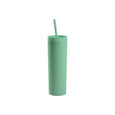 Vaso plástico skinny verde claro