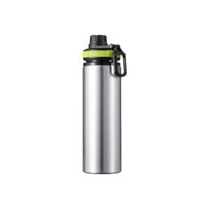 Botella deportiva de aluminio sublimable con aros de colores, 28oz