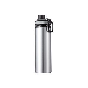 Botella deportiva de aluminio sublimable con aros de colores, 28oz