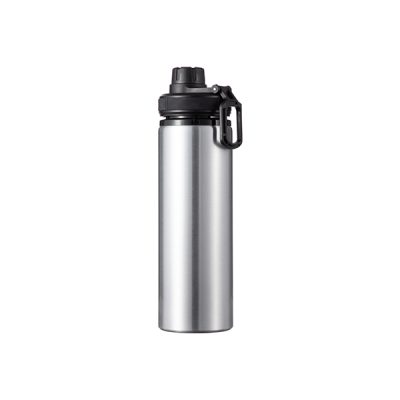 Botella deportiva de aluminio sublimable con aros de colores, 28oz