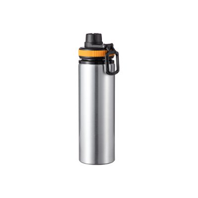 Botella deportiva de aluminio sublimable con aros de colores, 28oz