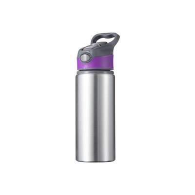 Termo de aluminio sublimable con tapa de botón 22oz