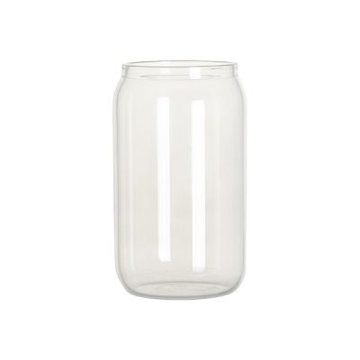 Vaso de vidrio transparente sublimable, 13oz