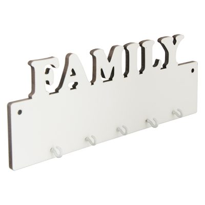 Placa para el hogar sublimable - Family