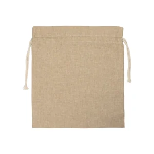 Bolso con cierre de cuerda sublimable - 35x38cm