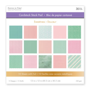 Pad de papel 12x12" - Sweetness