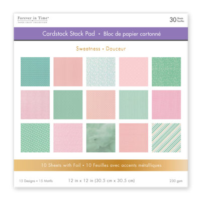 Pad de papel 12x12" - Sweetness