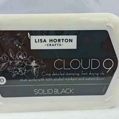 Lisa Horton Crafts Dye Based - Black Solid Ink